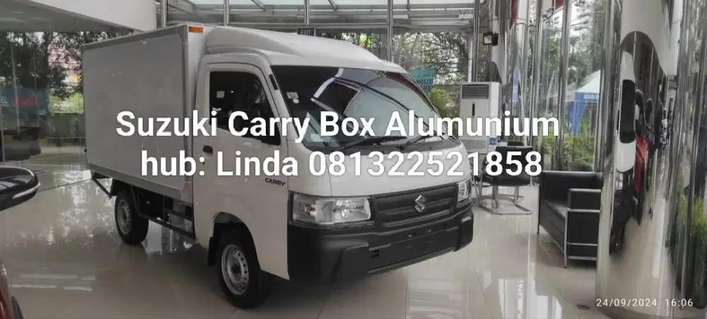 Suzuki Carry Box Alumunium siap pakai