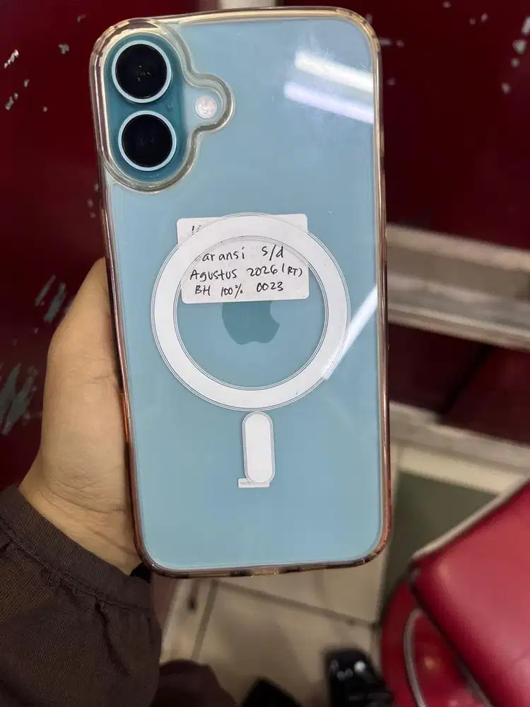 second 16 plus 256 teal garansi sampe agustus 2026