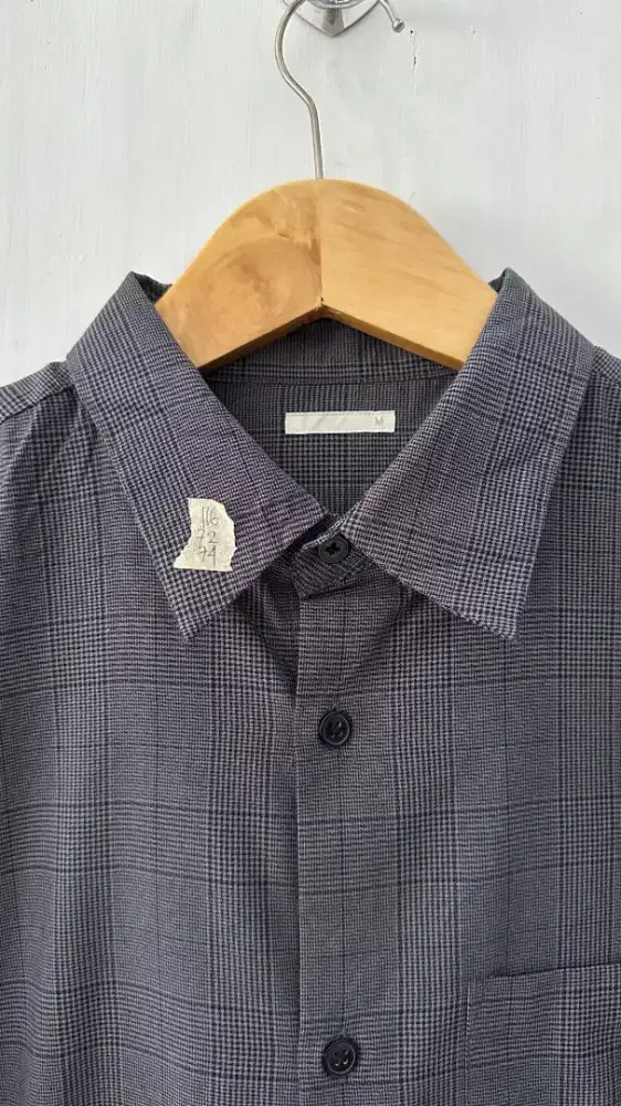 Kemeja pria Ld 116 bahan katun adem