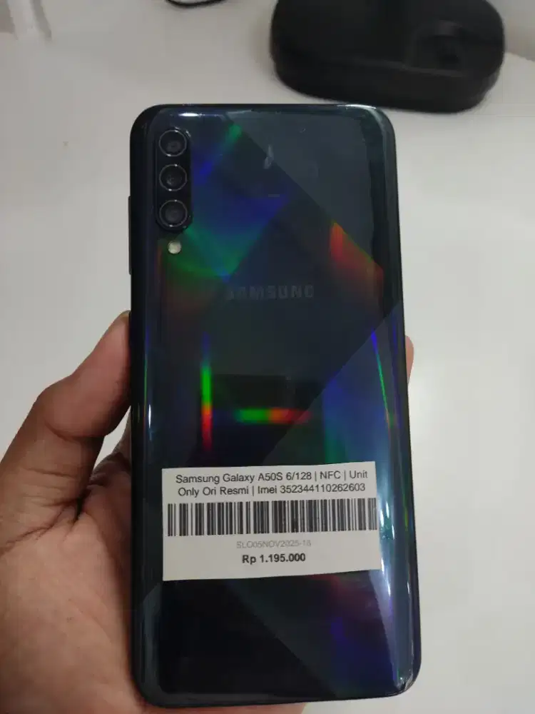 Samsung Galaxy A50s 6/128 NFC Unit Only Ori Resmi