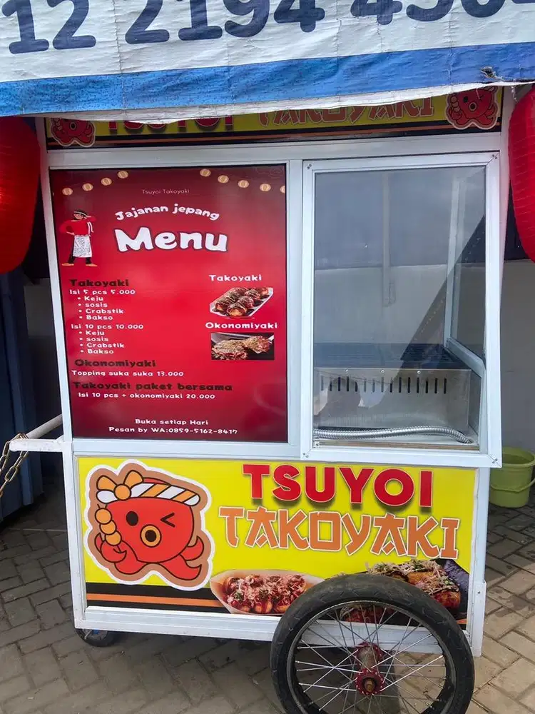 Jaga stand takoyaki