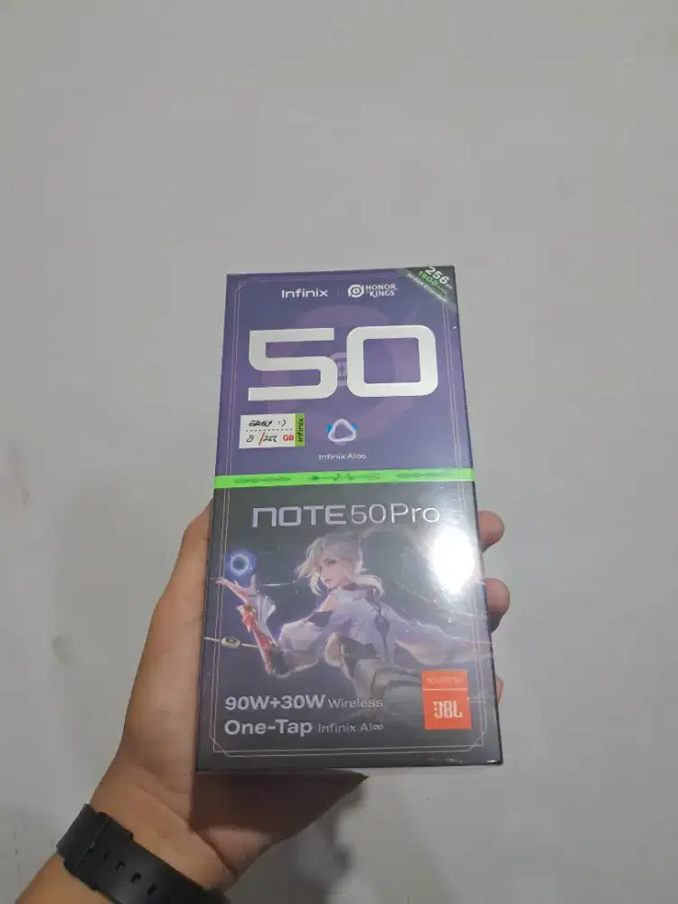 Jual Note 50 pro 8/256 GB NEW GARANSI