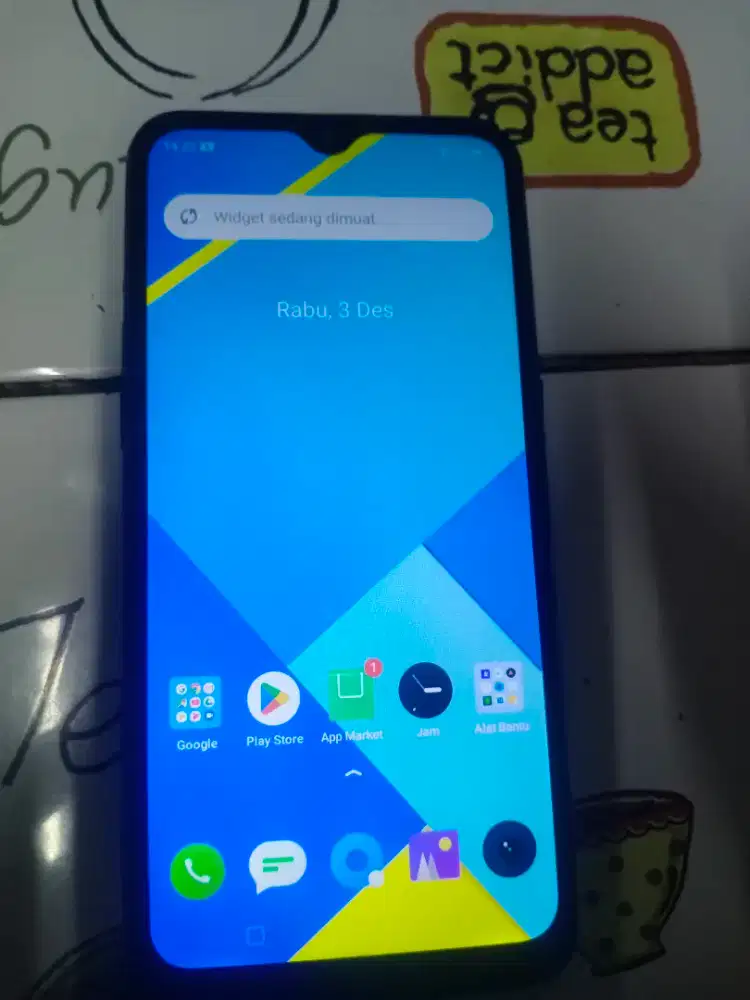 Real me C2 ram 2 OS 9 internet ngebut