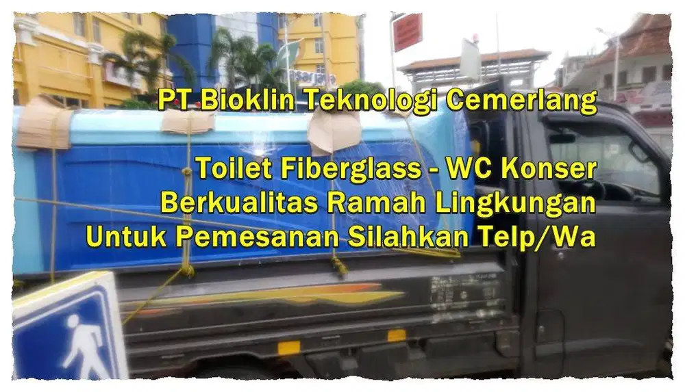 Toilet Portable,  Toilet Outdoor, WC Portable,Praktis Mudah Dipindahka