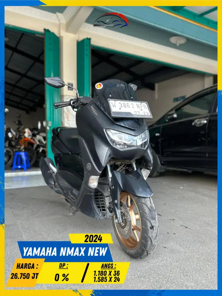 YAMAHA NMAX NEW 2024 PLAT W NEGO LURR HIKMAH MOTOR KEPUH MALANG