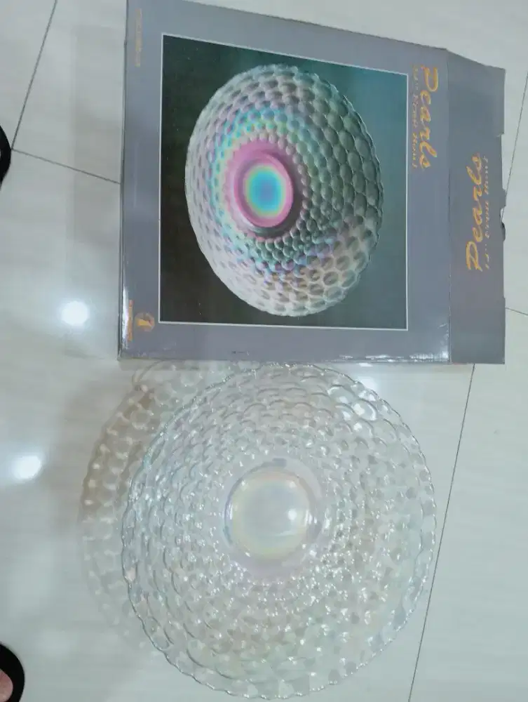 Piring crystal buah