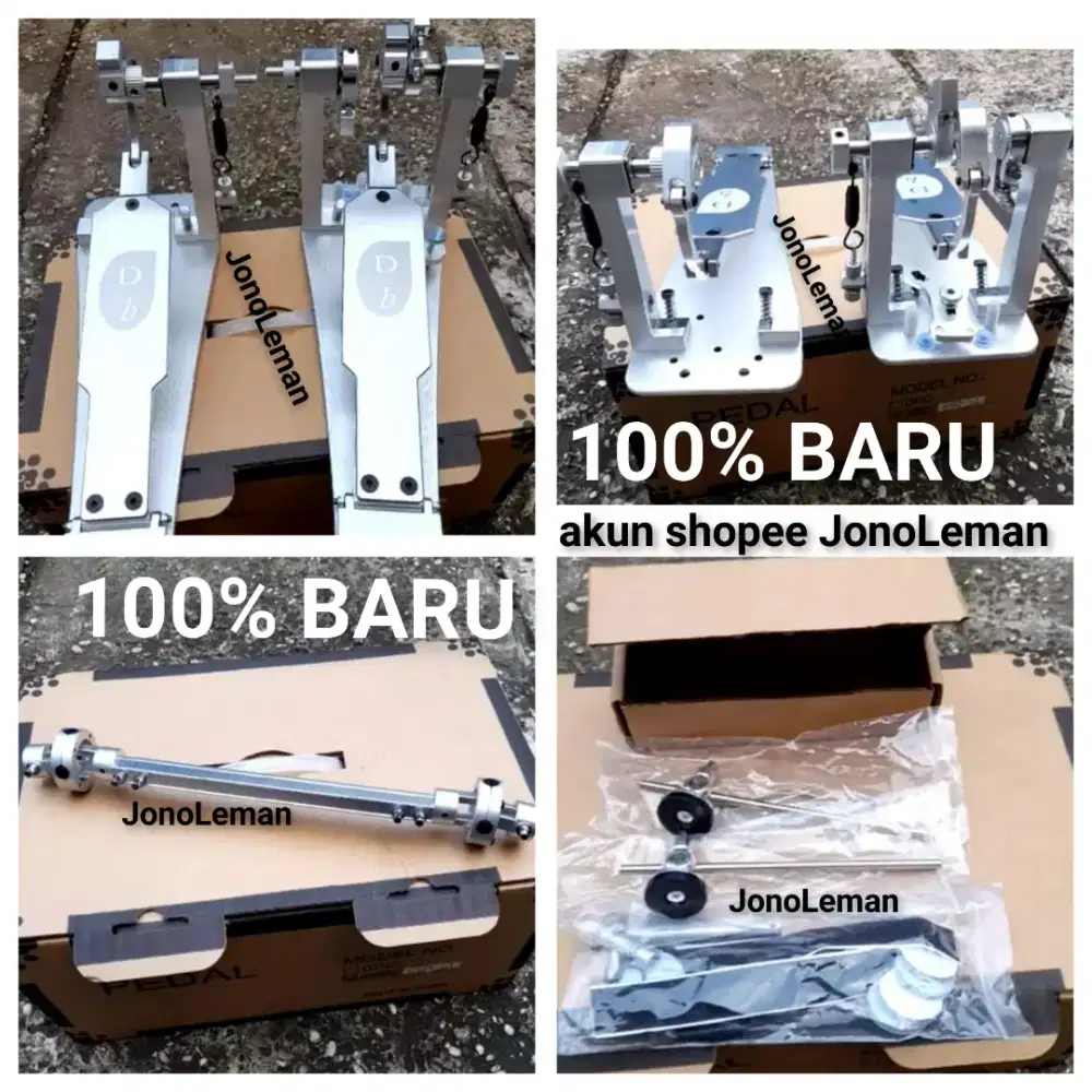 TERMURAH DI SHOPEE ALUMUNIUM DIRECT DRIVE DB DPD880SL DOUBLE PEDAL