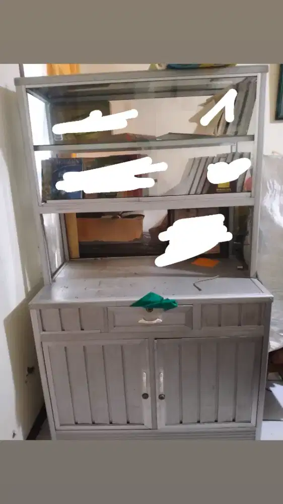 Dijual cepat etalase dagang besar