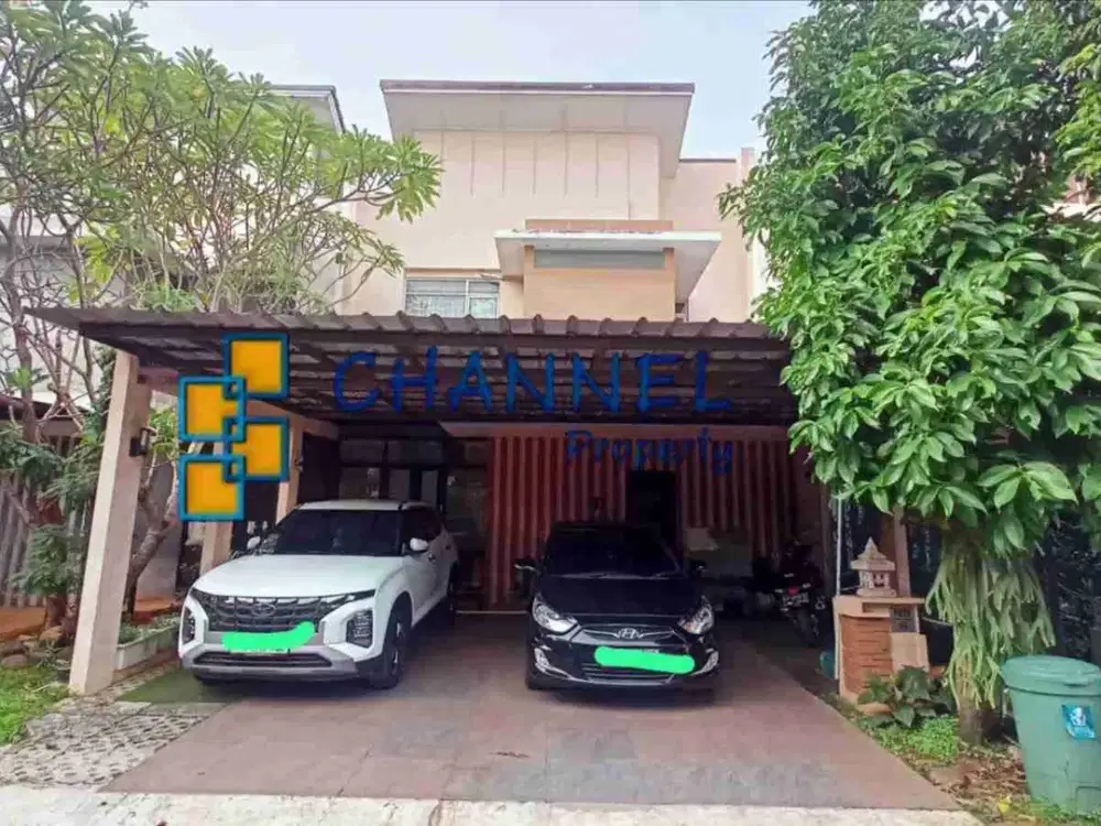 Jual Rumah Cluster Siap Huni Dekat Tol dan Mall Foresta BSD City Tangsel, Fl