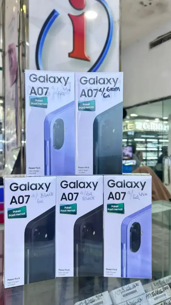Samsung  A07 ram 16 (4+4)/64 edisi PP