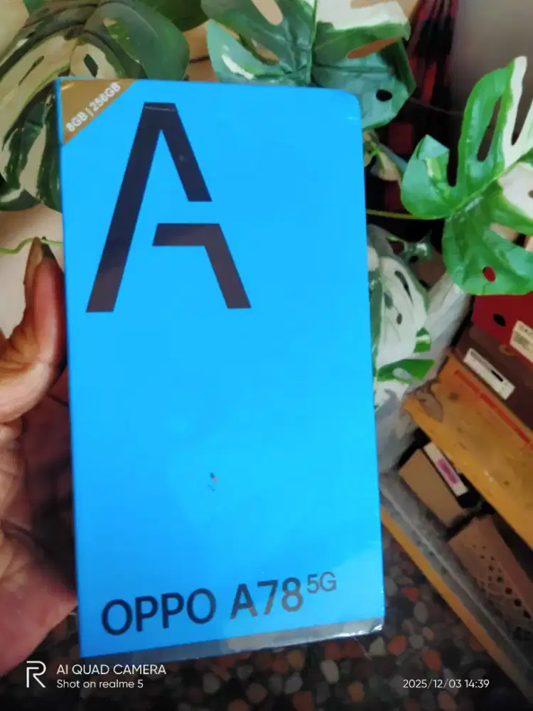Oppo A78(5G)8/256 segel dos (Baru)ex jatah akhir tahun.cuman 1bj.PAS