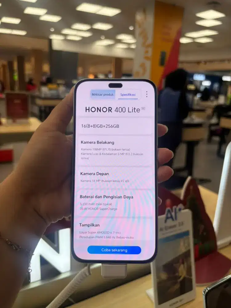 Honor 400 lite 5G 8+8/256