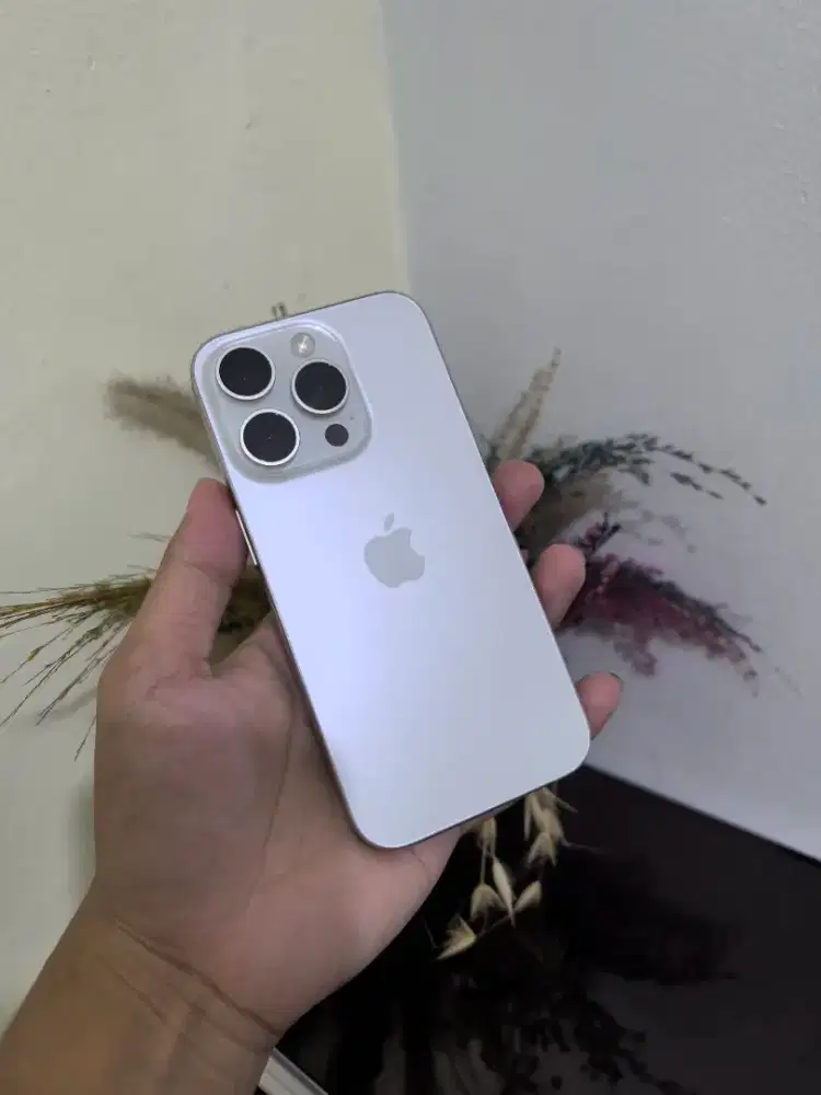 Iphone 15 pro 128gb white titanium ibox fullset