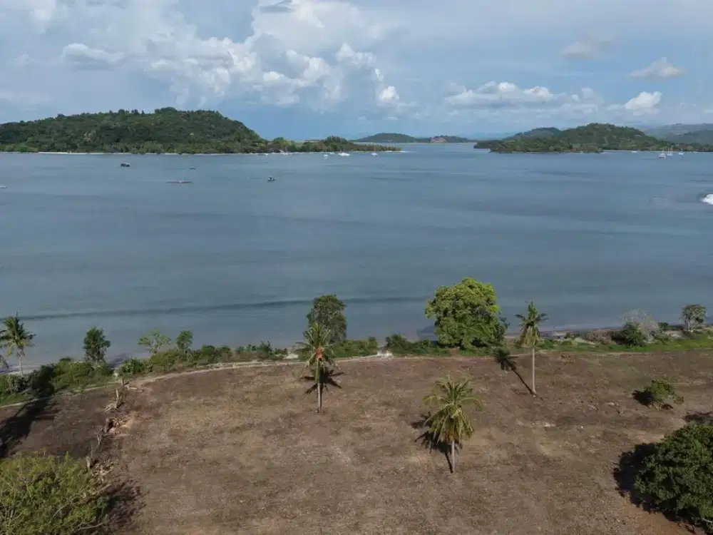 Tanah pinggir pantai beachfront Sekotong Batu Putih