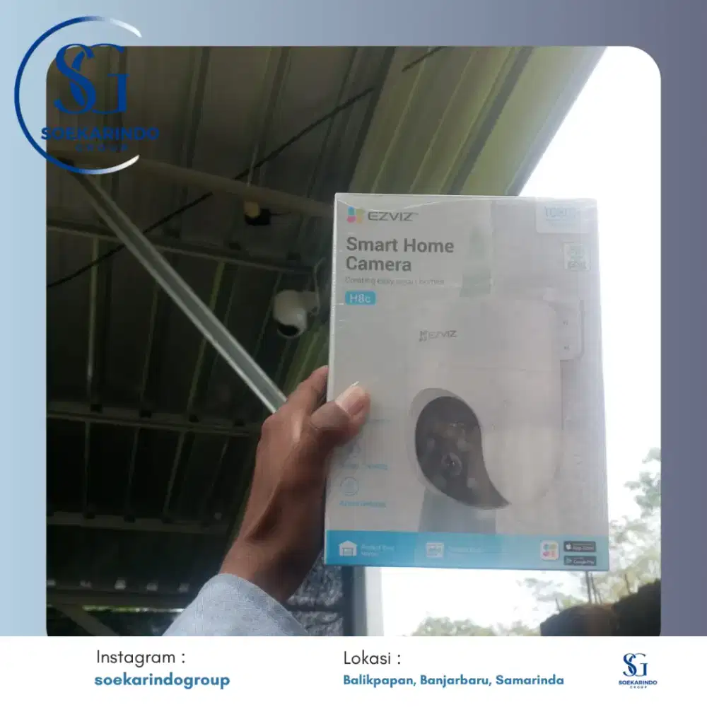 SMART CCTV PANTAU HP BERPUTAR 360 DERAJAT