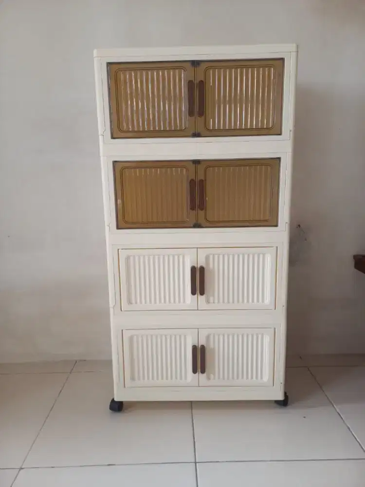 Lemari penyimpanan plastik kualitas tinggi