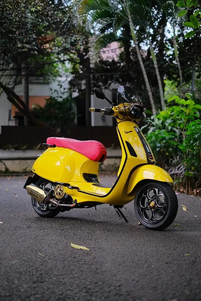 VESPA SPRINT 150 IGET ABS FACELIFT 2022 MODIFIKASI GANTENG