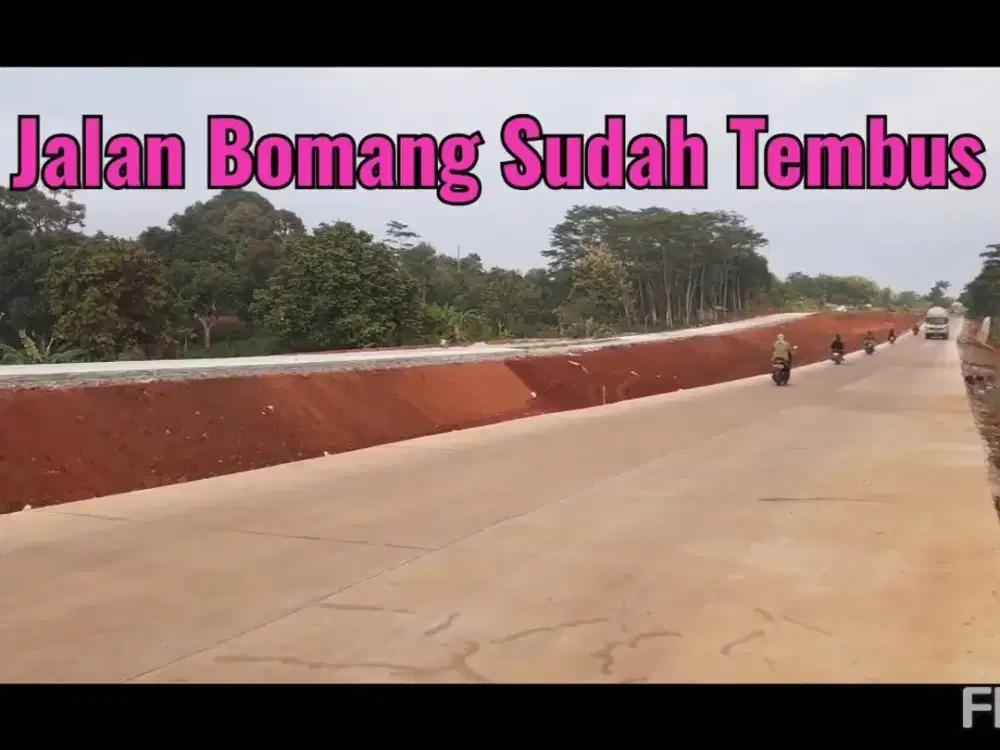 Dijual Murah Tanah Kavling Premium Dekat Toll Bojong gede