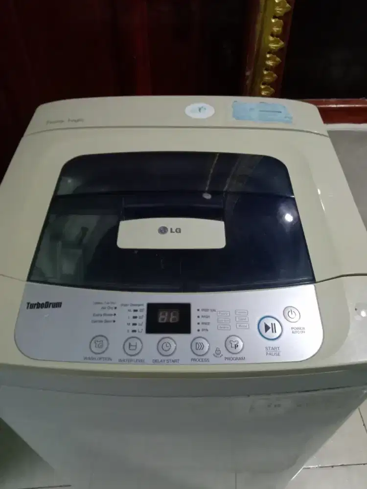 jual mesin cuci 1tabung LG 8kg digital/otomatis siap pakai no minus
