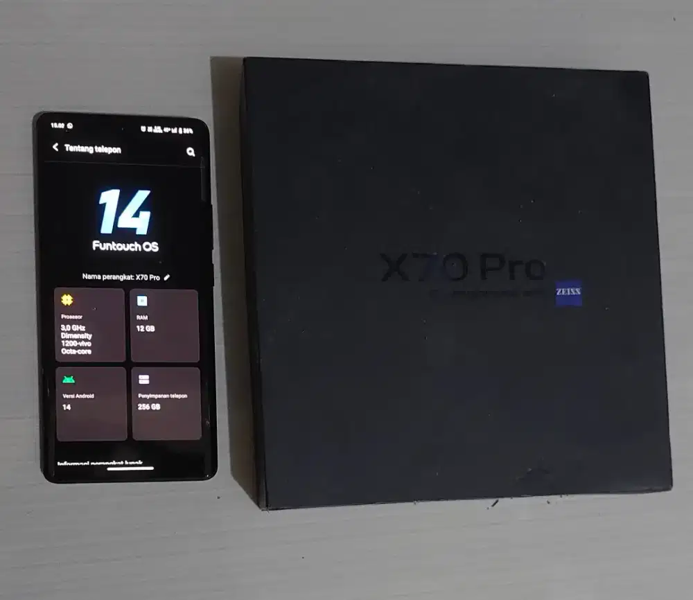 VIVO X70 PRO Ram 12GB/256GB