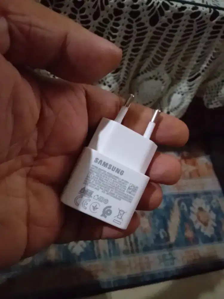 charger ori samsung fast charging c to c
