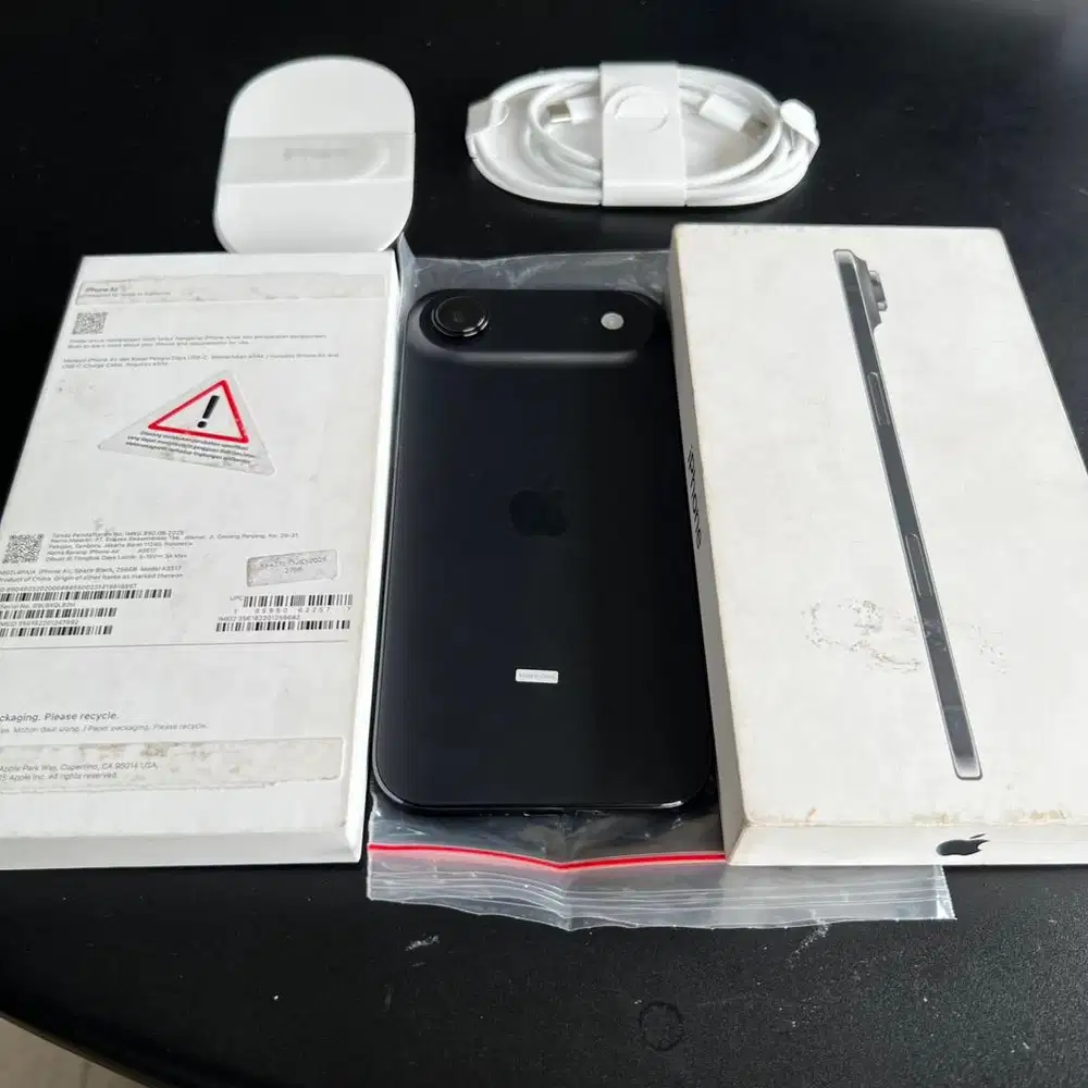 Iphone 17 air 256gb ibox bh 100 garansi on sd Nov 2026 fullset ori