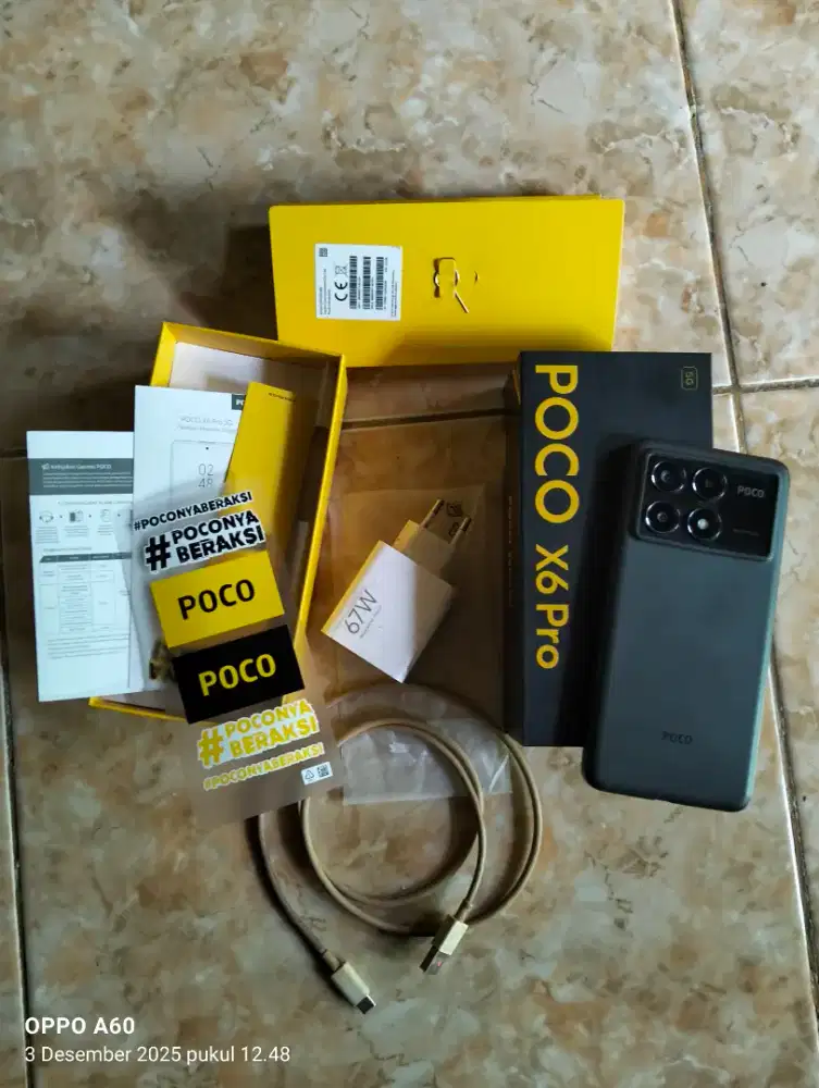 Poco x6 pro 5g 12+12/512 mulus