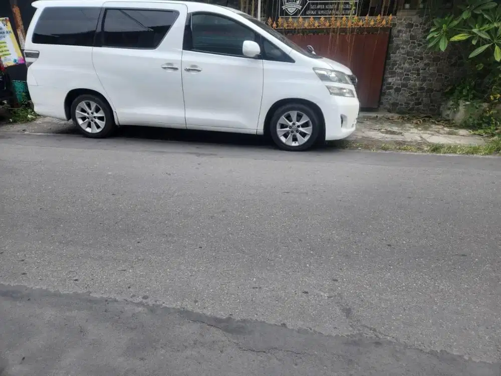 TYT vellfire 2010 NIK 2009 Ter irit build up Japan pajak on AD solo