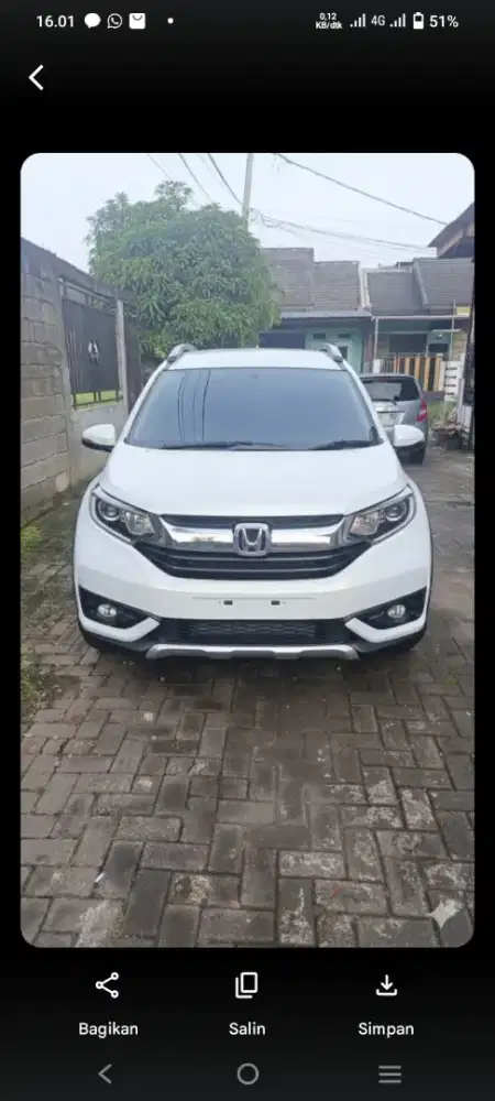 Honda BR-V 1.5L thn 2022 A/T