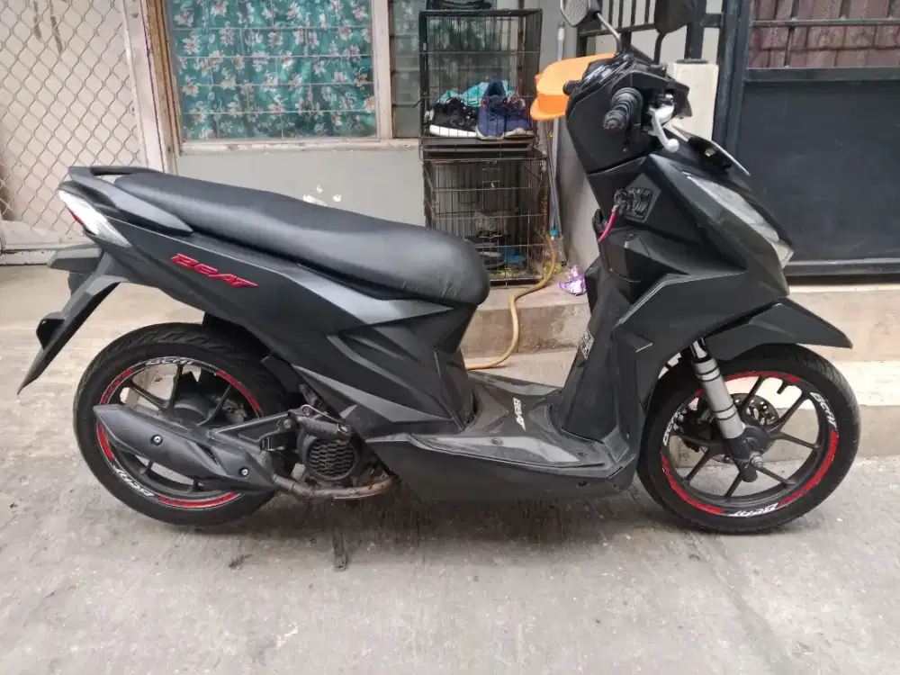 Honda Beat Deluxe ISS Tahun 2023 fullOrsinil MesinHalus Siap tancapGas