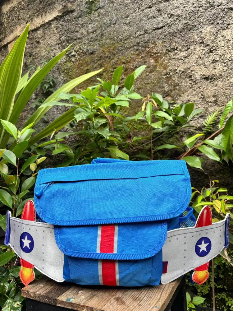 Bixbee Toddler Backpack with Wings | Ransel Rocketflyer Anak 3-5Th