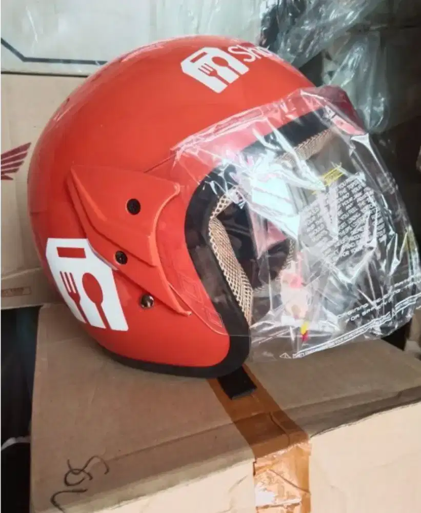 Helm Driver Orange