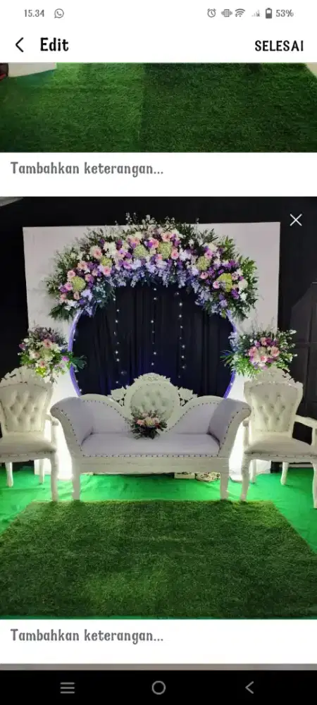 Jual murah dekorasi pelaminan