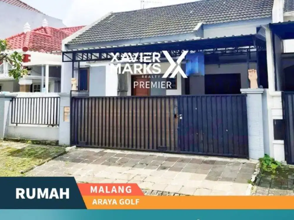 j003 Rumah Minimalis , di Araya Golf Malang Siap Huni
