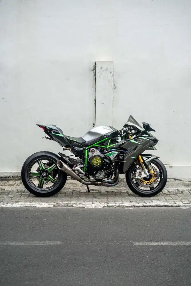 Moge Kawasaki Ninja H2 Modif Hedon Mentok