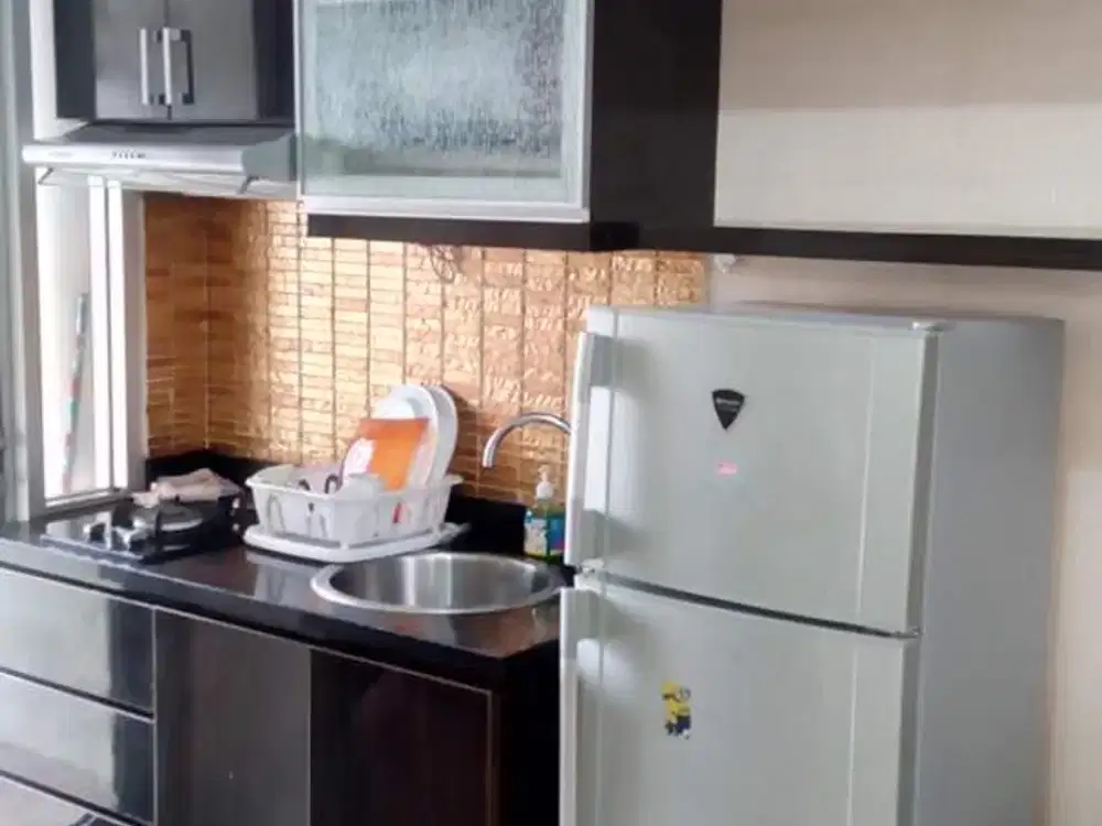 ready unit apartemen green lake sunter,2kamar furnished siap huni,2 AC dan waterheater,lantai rendah