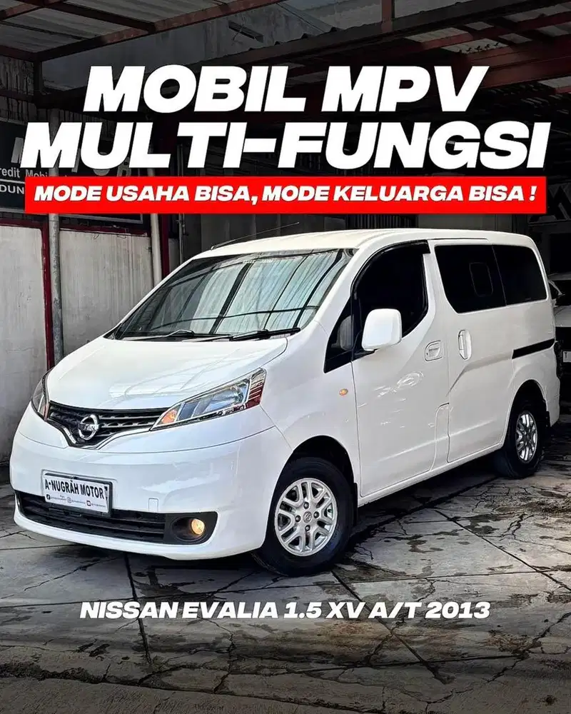 PAJAK PANJANG !! Nissan EVALIA XV MATIC KEYLESS 2013 || ANM