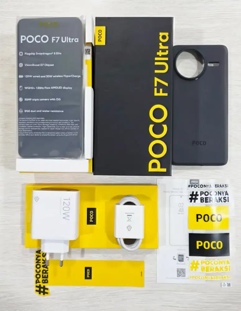POCO F7 ULTRA 5G 12/256GB Second Rasa BARU