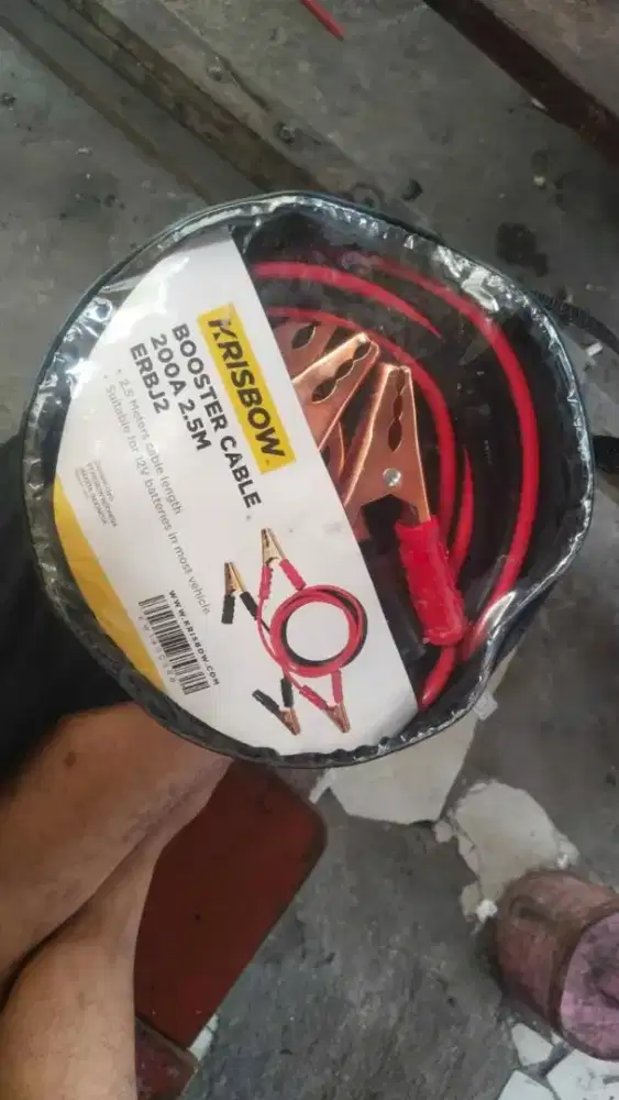 *KRISBOW* Bosster cable 2.5M