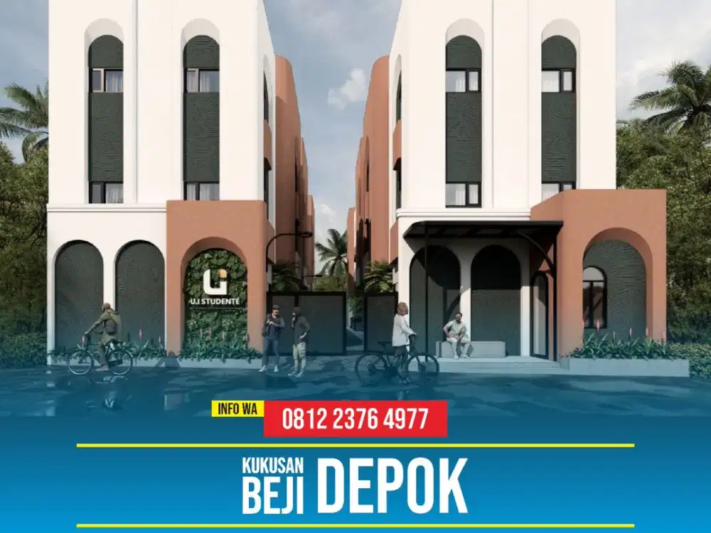 RUMAH KOST DIJUAL BEJI DEPOK | KOST KOSTAN DI BEJI DEPOK 10 KAMAR LOKASI SEBELAH KAMPUS UI