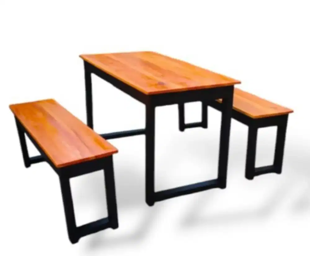 Dijual BU Meja Panjang Cafe Kayu Asli