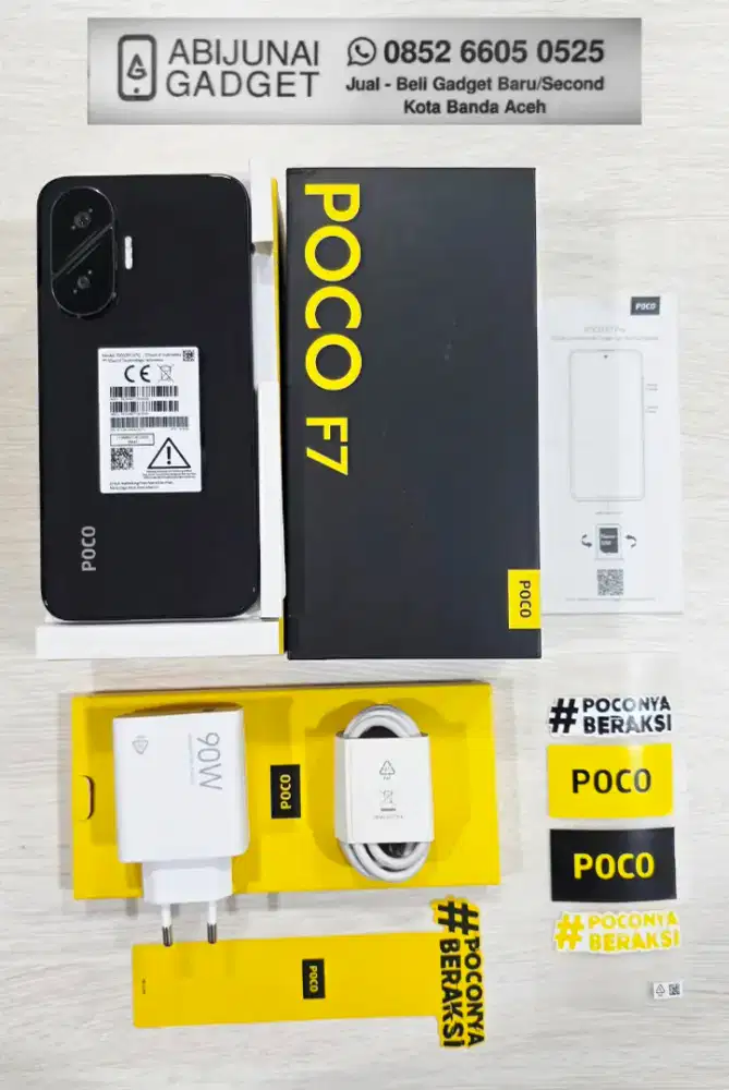 POCO F7 5G 12/512GB SECOND RASA BARU
