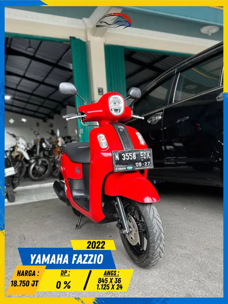 YAMAHA FAZZIO 2022 MONGGO GAS POLL MASZEHH HIKMAH MOTOR KEPUH