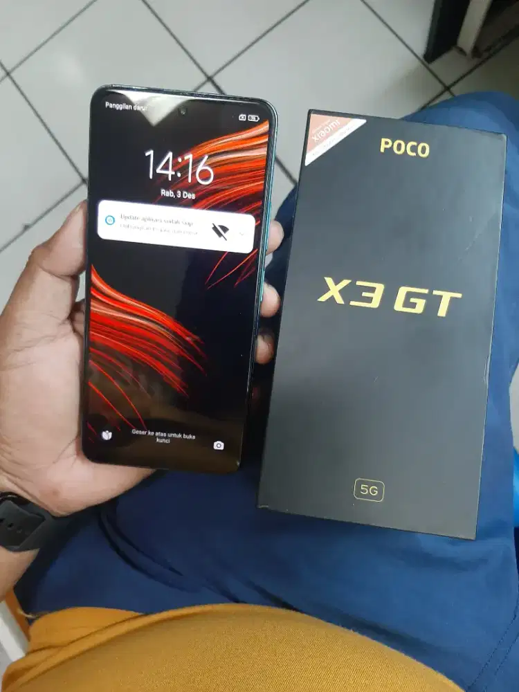 Xiaomi Poco X3GT 5G 8/128 lengkap