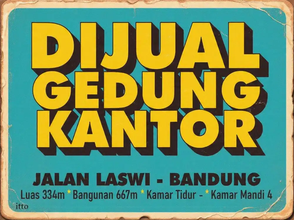 JUAL GEDUNG MURAH AREA, LASWI, BATUNUNGGAL, GATOT SUBROTO, AHMAD YANI,