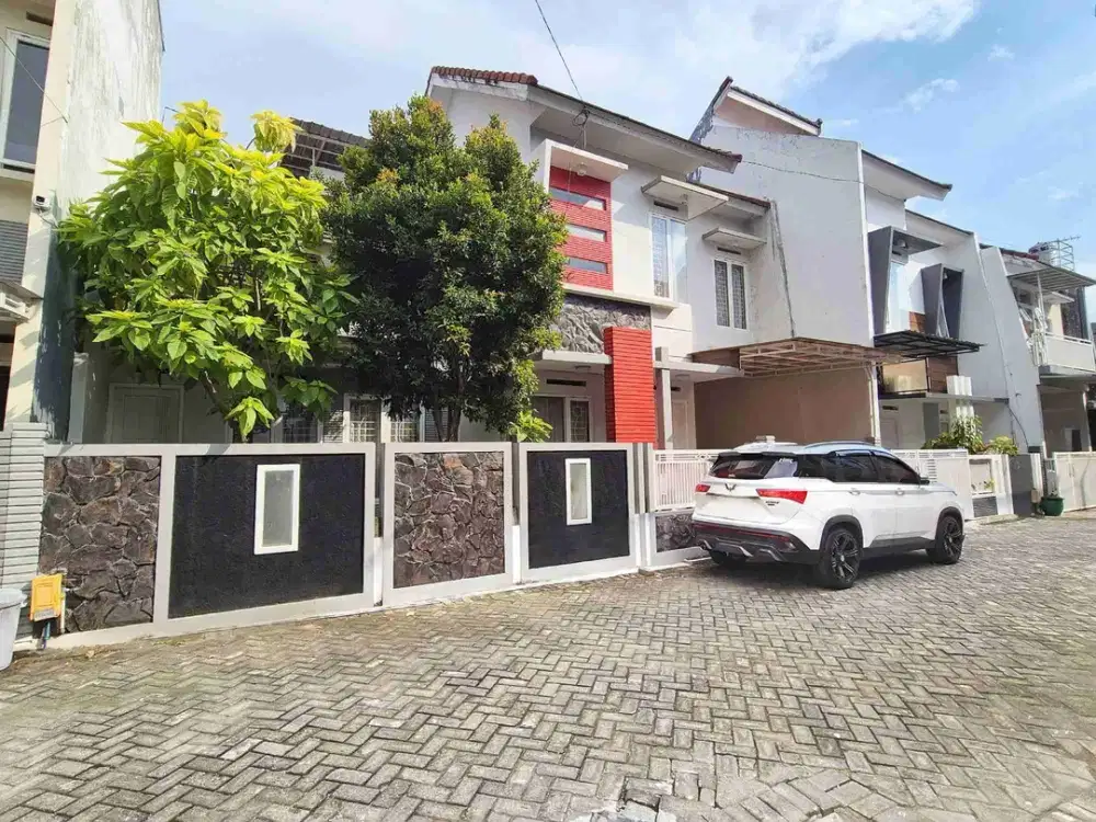 Rumah 2 lantai Minimalis Siap Huni Kawasan Eksklusif Borobudur Soekarno Hatta