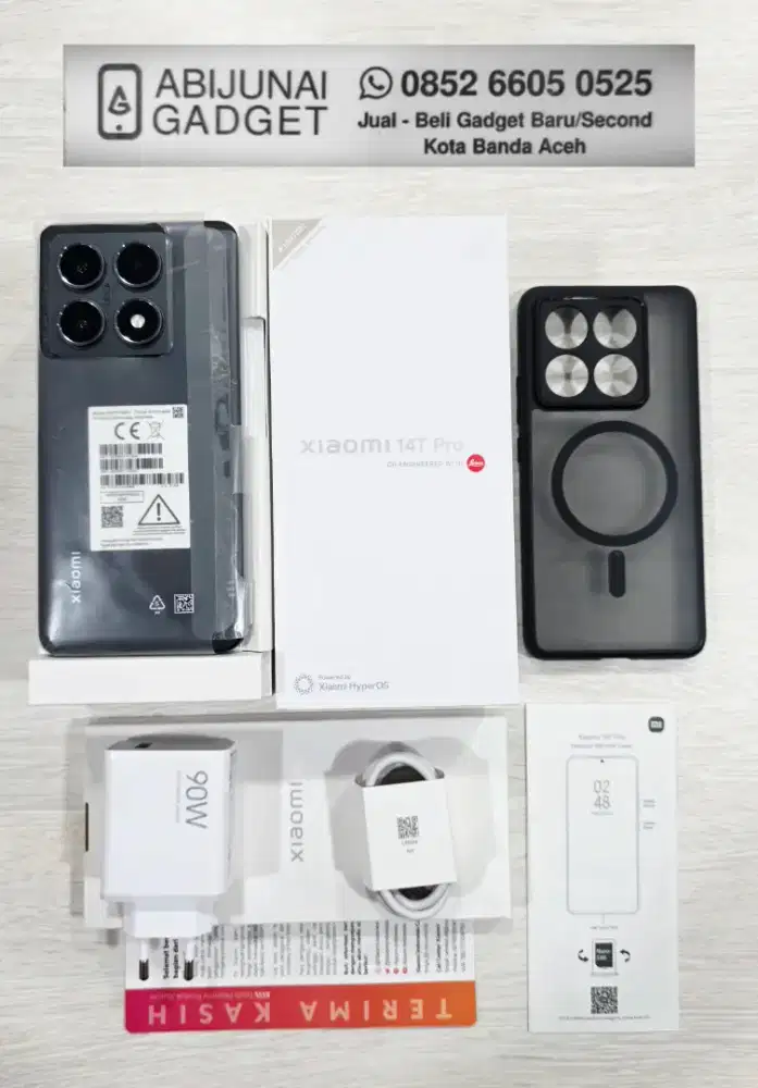 XIAOMI 14T PRO 5G 12/512GB Second Like New - BERGARANSI