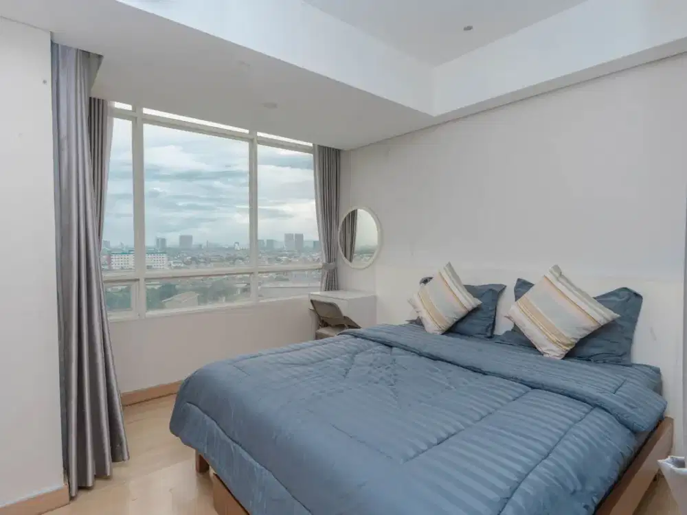 Apartemen Skandinavia 1BR Fully Furnished Fasilitas Lengkap Selangkah ke TangCity Mall Tangerang