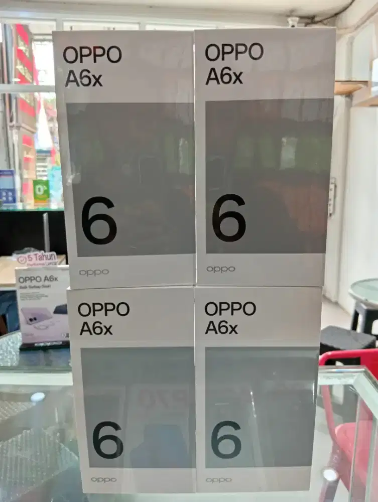 1JTA'AN OPPO A6X RAM 4GB ROM 64GB, BATREI 6500mAh