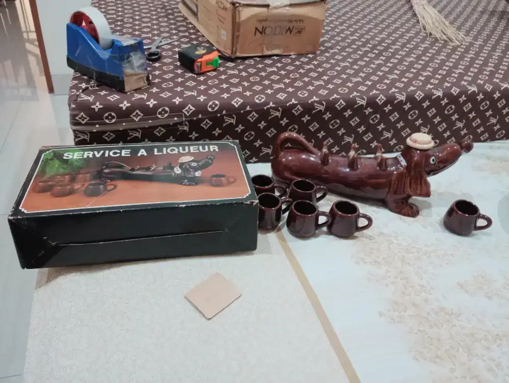 Gelas/cup wine antik